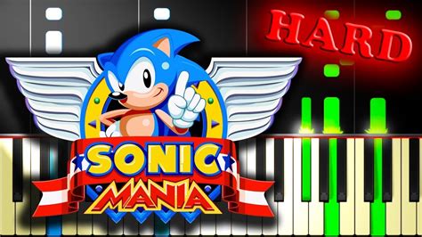 Sonic Mania Opening Theme Piano Tutorial Youtube