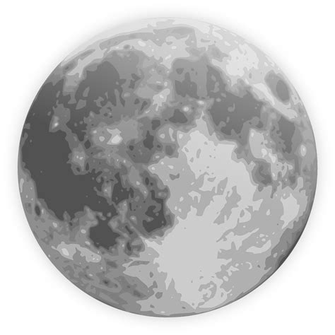 Luna Brillo De La Cósmica · Gráficos Vectoriales Gratis En Pixabay