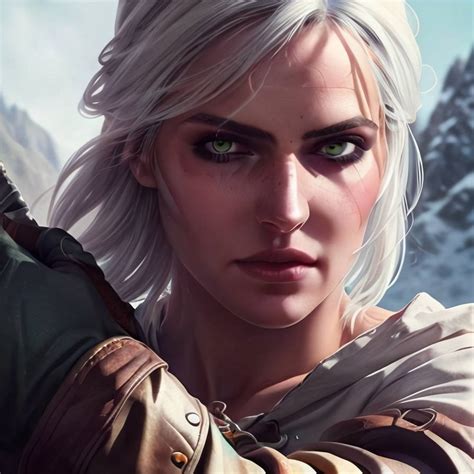 My Favourite Girl In The Witcher 3 Ciri By Aentiduo On Deviantart