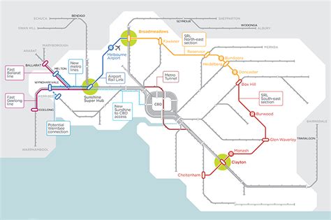 Suburban Rail Loop Rail Transport Architecture Architectus