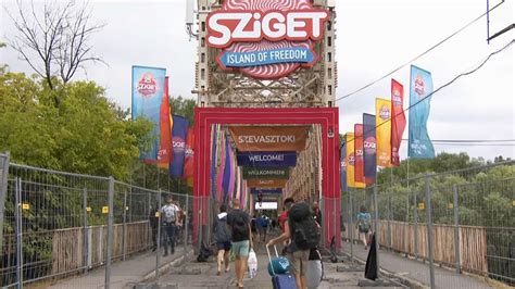Budapest Braces For Th Sziget Music Festival Euronews