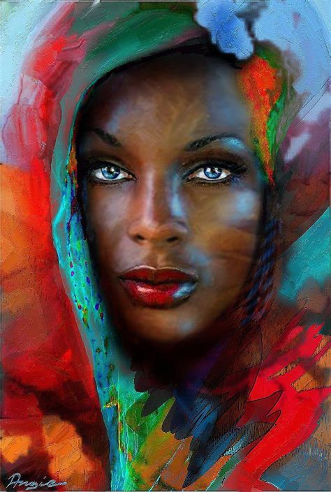 African Women Paintings