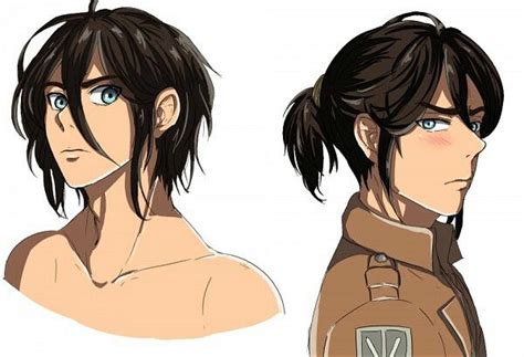 What he has now is too long and combined with his beard makes him look like. Titan-haired Eren