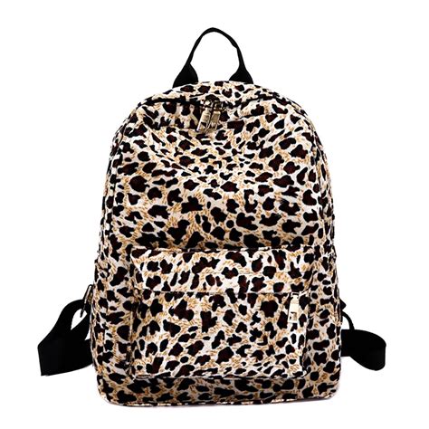 Leopard Print Small Backpacks For Women 2018 Mini Backpack Kids Fashion