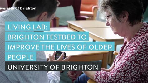 Living Lab: Brighton testbed to improve health of older ...