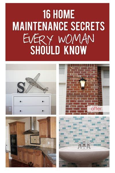 16 Home Maintenance Secrets Every Woman Should Know Howdoesshe