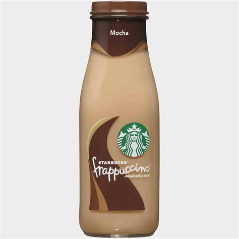 Starbucks Frappuccino Mocha Iced Coffee 13 7 Oz Glass Bottle Walmart Com