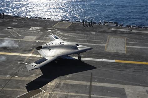 X 47b Operates Aboard Theodore Roosevelt Suas News The Business Of