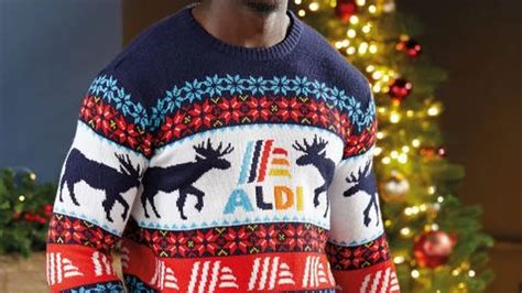 Aldi Launch First Branded Christmas Jumpers As Part Of New Winter