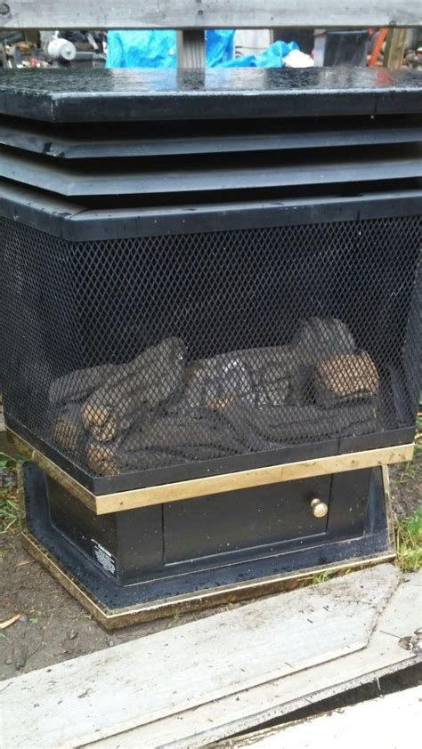 Comfort glow cabinet propane heater. Comfort Glow Pedestal Propane Fireplace Heater for Sale in ...