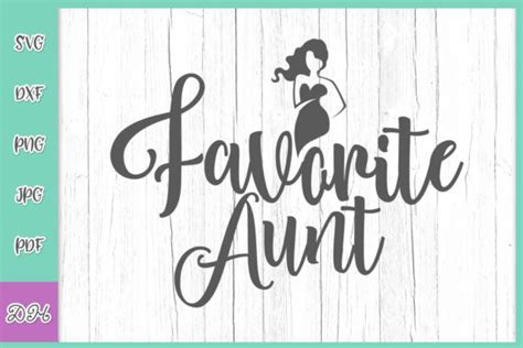 favorite aunt graphic by digitals by hanna · creative fabrica