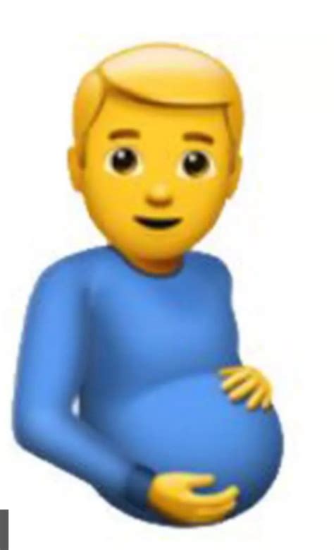 What Is The New Pregnant Man Emoji Global Media