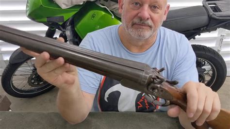 Antique Henry Arms Double Barrel Shotgun Repair Using A 0002 Inch
