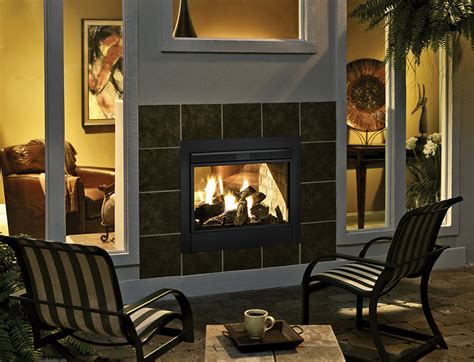 Outdoor Lifestyles Twilight Ii Indooroutdoor See Through Fireplace