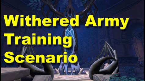 A guide to artifact weapons comprehensive suramar guide hidden artifact weapon appearances and effects hidden. Withered Army Training Scenario - My Experiences - YouTube