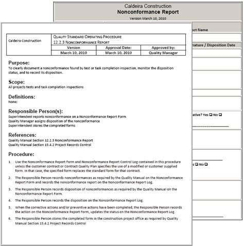 Top 4 benefits of implementing sop—each with an example Standard Operating Procedure Example | Standard operating ...
