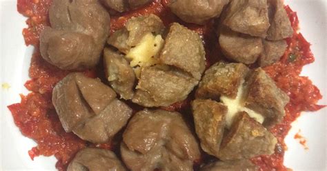 Maybe you would like to learn more about one of these? Resep Bakso Penyet Sambal Gosreh oleh ivana suwanto - Cookpad