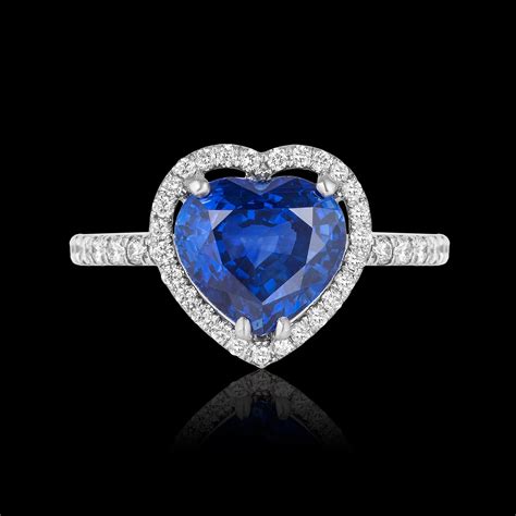 Andreoli Certified 378 Carat Ceylon Blue Sapphire Diamond Platinum