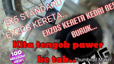 We did not find results for: Honda EX5 pakai ekzos kereta (padu BossKu) - YouTube