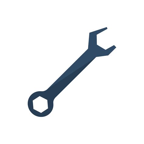Wrench Tool Symbol Isolated Graphic Illustration Download Free