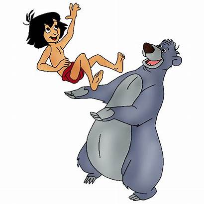 Jungle Mowgli Disney Clipart Clip Pages Coloring