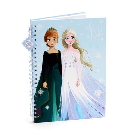 Disney Store Anna And Elsa A4 Notebook Frozen 2 Disney Store