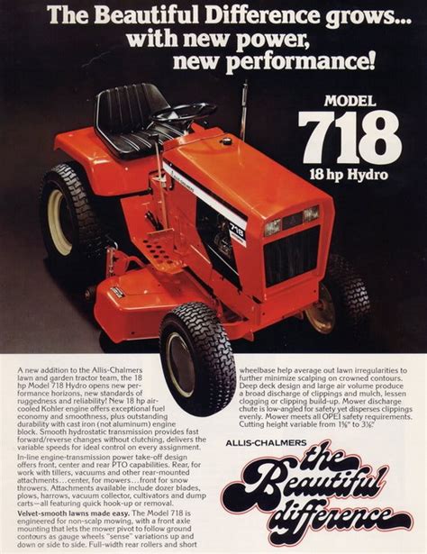 Allis Chalmers 718 Tractor And Construction Plant Wiki