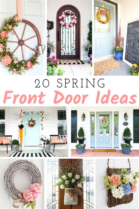 Spring Front Door Ideas My Nourished Home