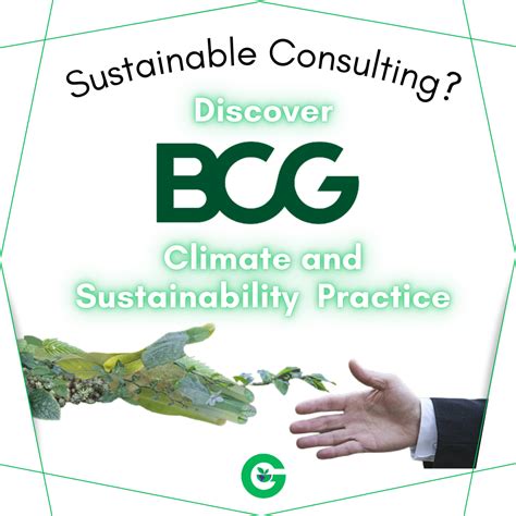 sustainable consulting discover bcg climate and sustainability practice gea escp