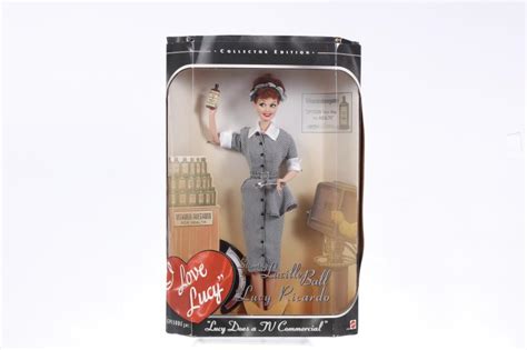 lot mattel barbie i love lucy lucy does a tv commercial