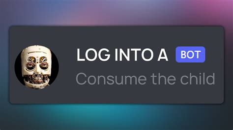 Read Description How To Log Into A Discord Bot Account Youtube