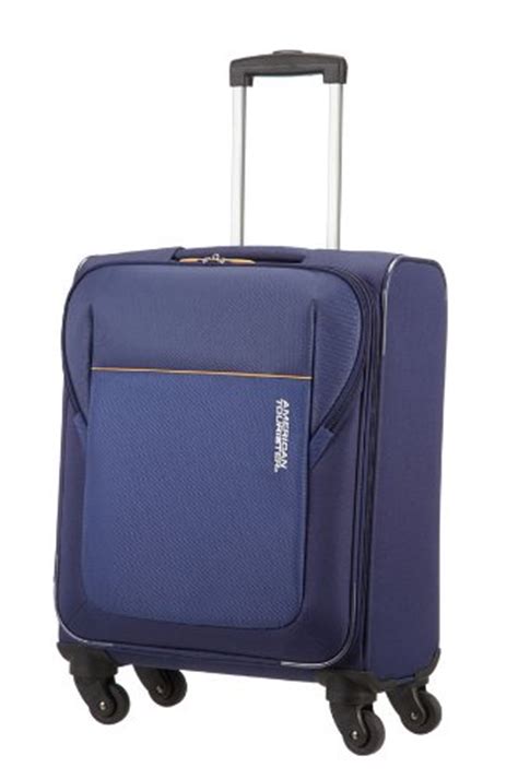 The size of the first piece of hand luggage has to be maximum 55 x 40 x 23 cm, while the second piece (which is more precisely a personal item. American Tourister Hand Luggage San Francisco Spinner ...