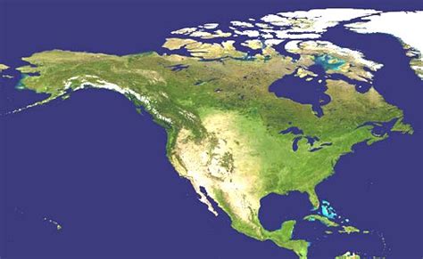 North America Gods Geography