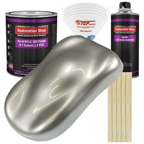 Restoration Shop Pewter Silver Metallic Acrylic Urethane Auto Paint