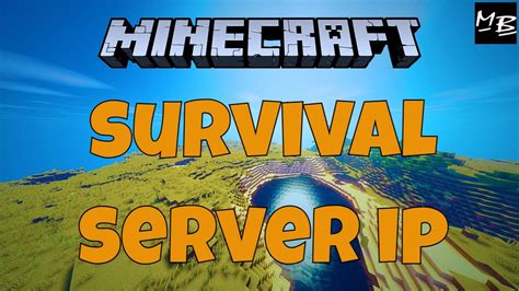Minecraft Survival Server Ip Address Youtube