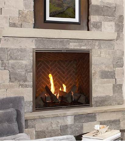 Fireplace Gas Fireplaces Hearth Majestic Ventless Glass