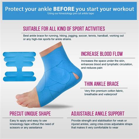 Pin On Ankle Tape For Ankle Stability And Support