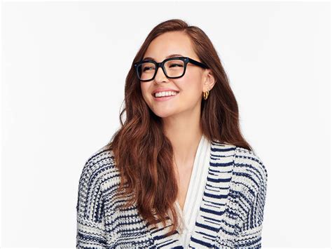 Warby Parker Winston Eyeglasses In Jet Black For Women Women Warby Parker Eyeglasses