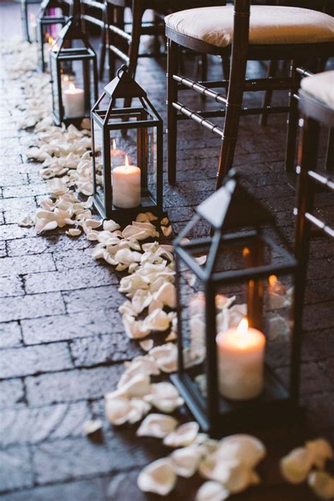 27 Creative Lanterns Wedding Aisle Decor Ideas