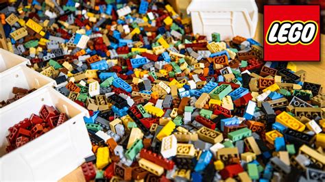 Sorting 5000 Lego Bricks Youtube