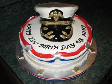 Us Navy 236th Birthday Cake