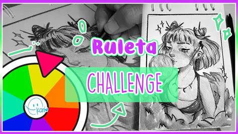 Ruleta Challenge En Tradicional Dibujo Con Colores Al Azar Youtube