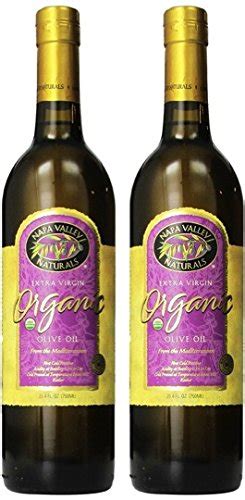 napa valley naturals organic extra virgin olive oil two 25 4 ounce bottles