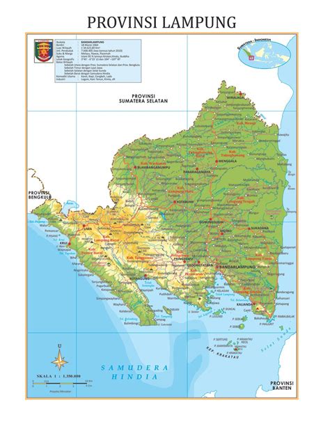 Download 15 Peta Lampung Koleksi Peta Afandi
