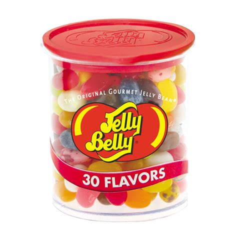 30 Assorted Jelly Bean Flavors 7 Oz Clear Can