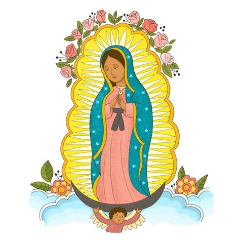Total Imagen Dibujos Faciles De La Virgen De Guadalupe Viaterra Mx
