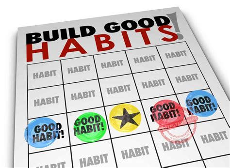 How To Build And Develop Good Habits