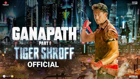 Ganpat Official Teaser Trailer Tiger Shroff Kriti Senon Vikas Bahl