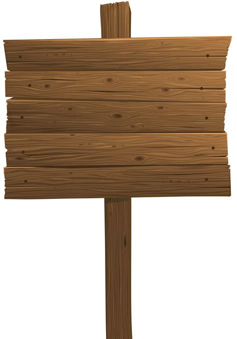 Wooden Sign Svg