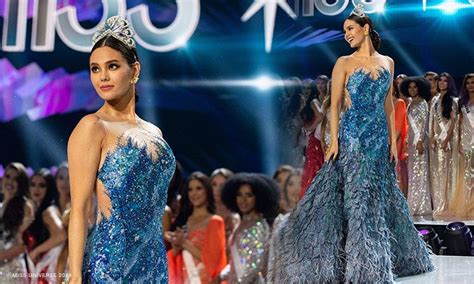 Thank you to the creator of that mayon. Catriona Gray ends Miss Universe reign in another stunning ...